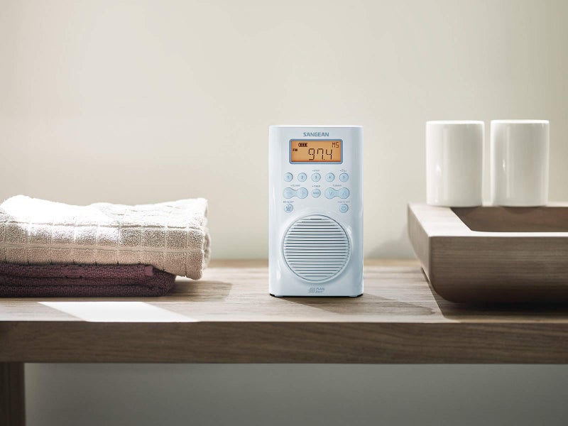 SANGEAN SG-100 AM/FM/Weather Alert Waterproof Shower Radio - Image 4